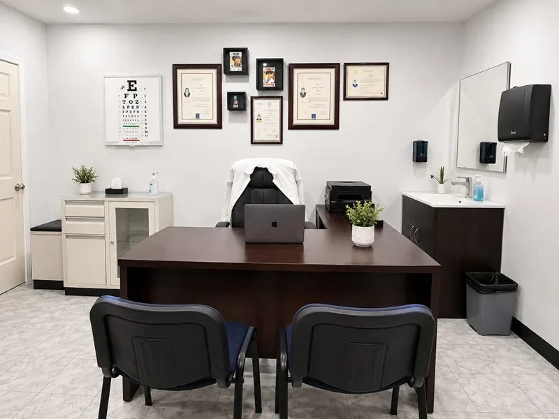 Recepción del consultorio