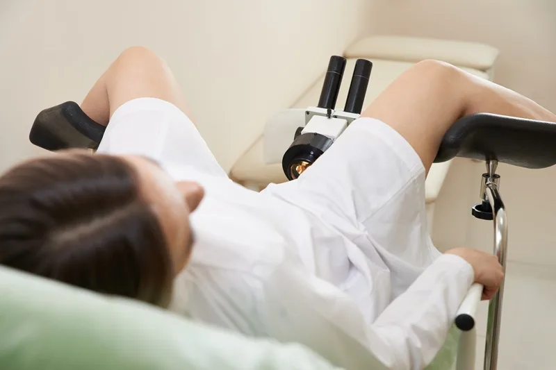 Toma de citología cervical en Pachuca, Hidalgo